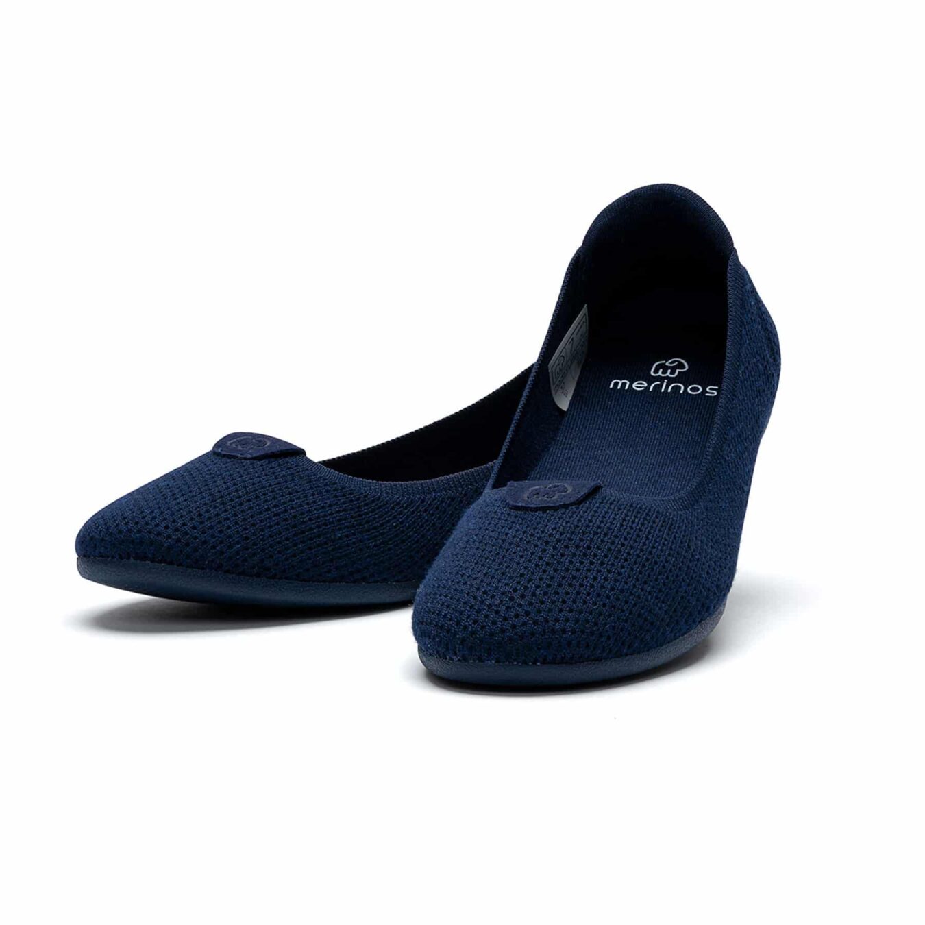 Ballerines Merinos Bleu