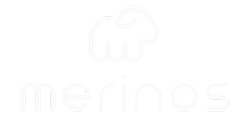merinos Logo klein weiß